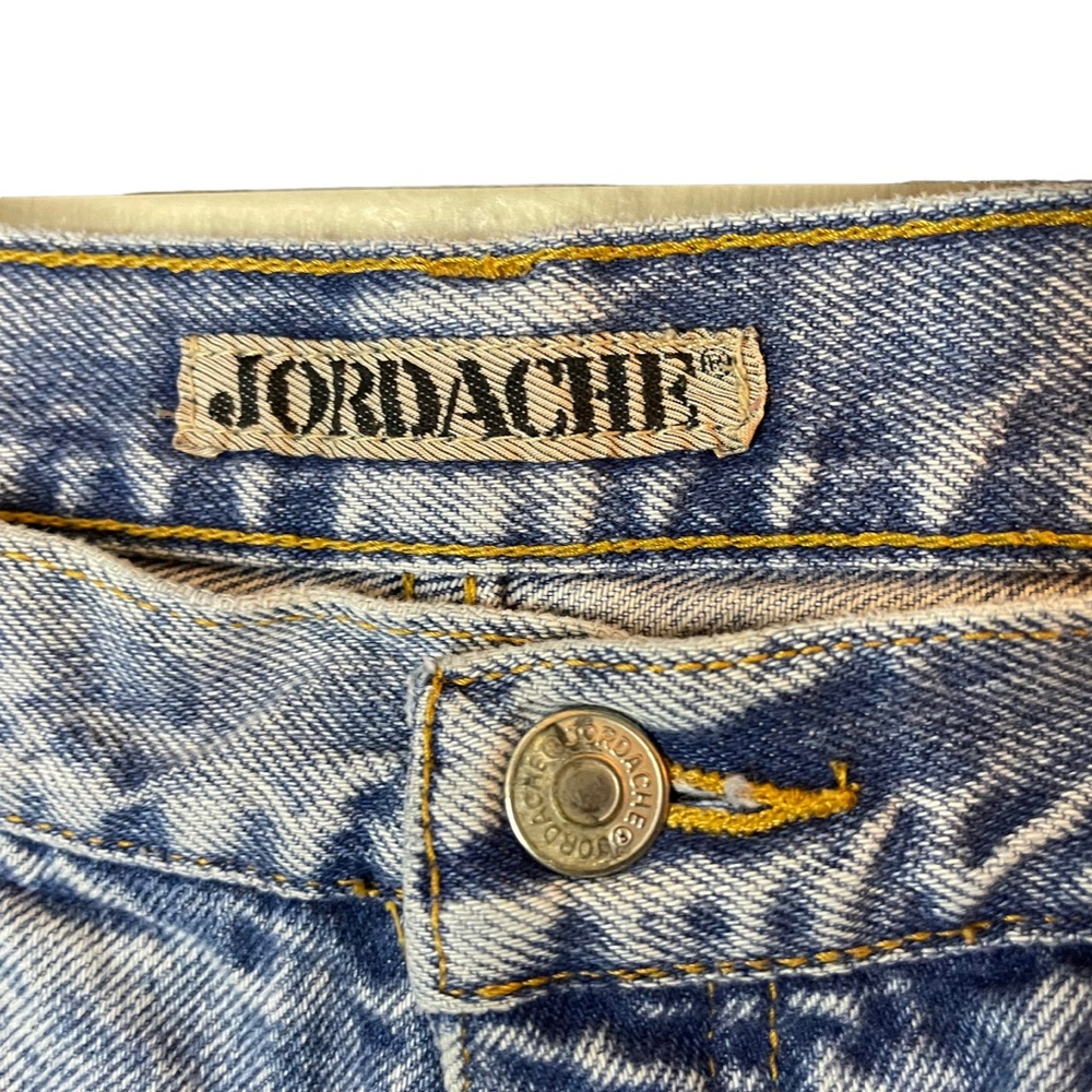 Jordache Mom Jeans Women’s 32x28 Blue High Rise Denim 90s Y2K Vintage High Waist - Picture 5 of 10